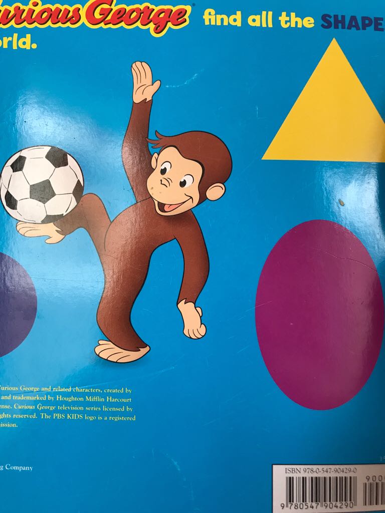Curious George Shapes - (Houghton Mifflin Harcourt Publishing Company - Paperback) book collectible [Barcode 9780547904290] - Main Image 2