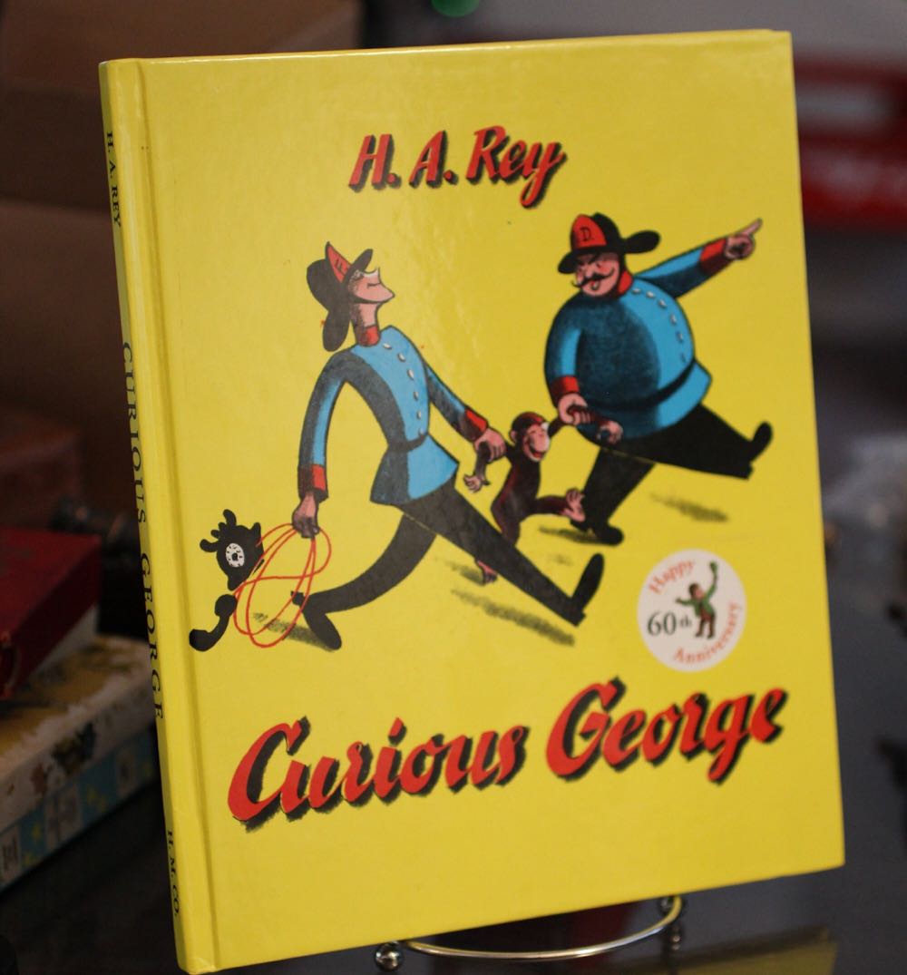 Curious George - H.A. Rey (Boston : Houghton Mifflin Company - Hardcover) book collectible [Barcode 9780618238477] - Main Image 2