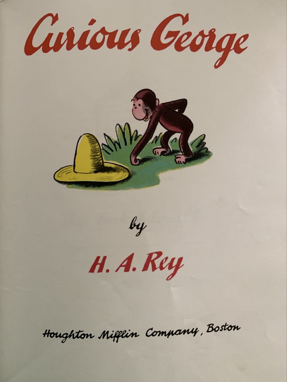 Curious George - H. A. Rey (- Hardcover) book collectible - Main Image 3