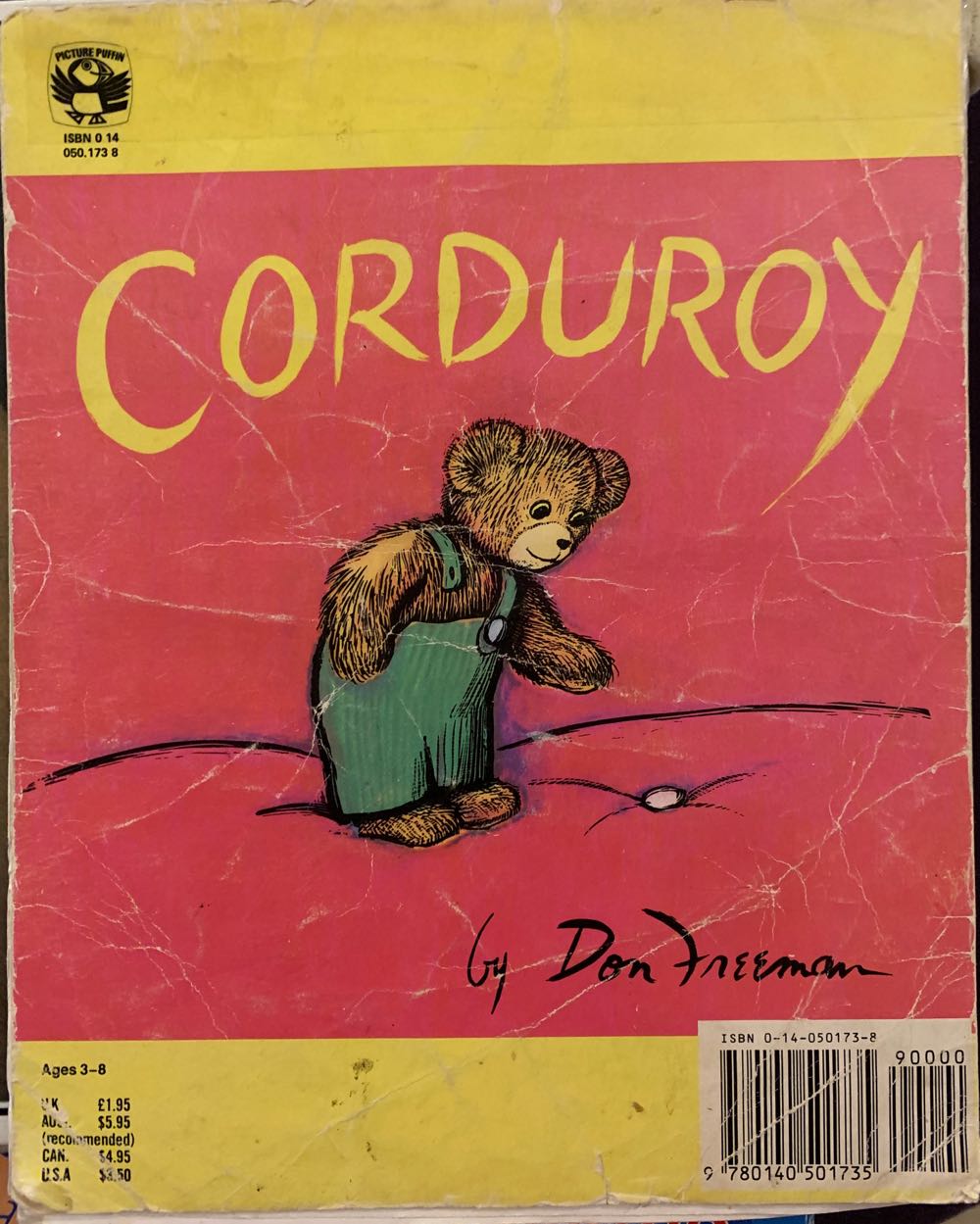 Corduroy - Don Freeman (Puffin Books - Penguin Group - Paperback) book collectible [Barcode 9780140501735] - Main Image 2