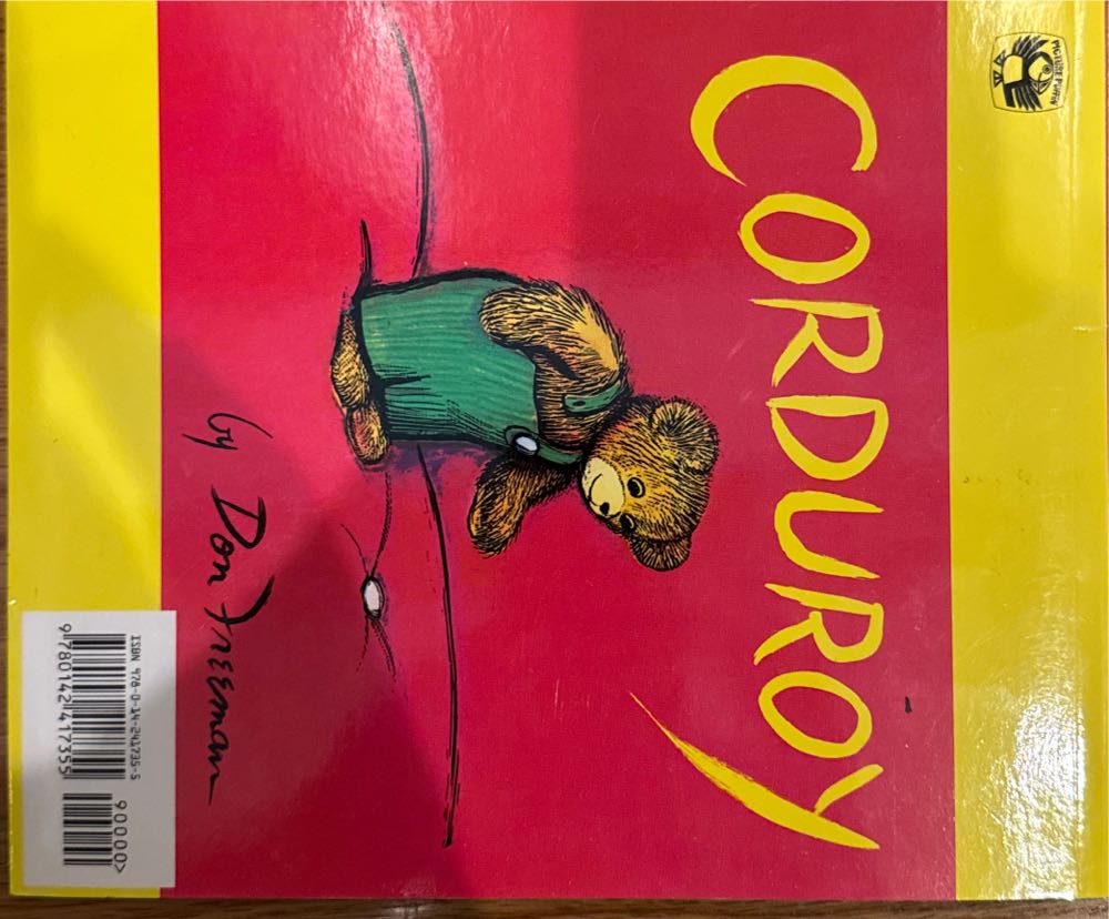 Corduroy - Don Freeman (- Hardcover) book collectible [Barcode 9780142417355] - Main Image 2