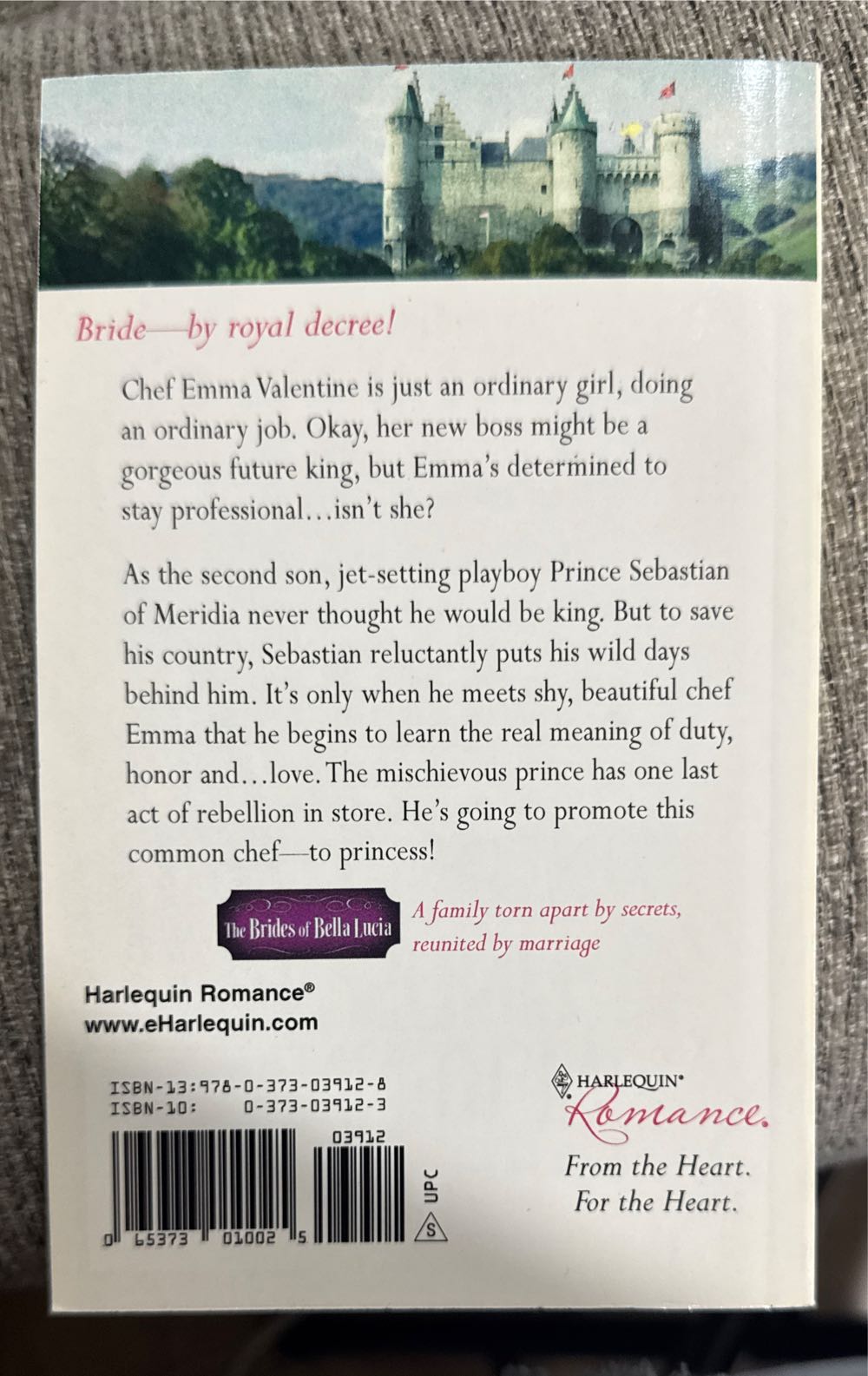 The Rebel Prince - Raye Morgan (Harlequin Romance - Paperback) book collectible [Barcode 9780373039128] - Main Image 2