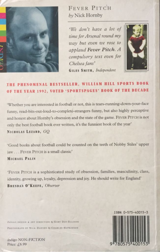 Fever Pitch - Nick Hornby (No Imprint - Paperback) book collectible [Barcode 9780575400153] - Main Image 2