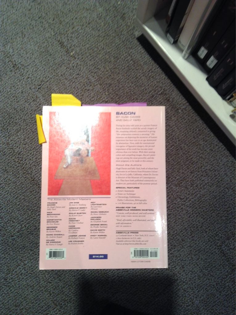 Francis Bacon - Martin Hammer book collectible [Barcode 9781558592452] - Main Image 2