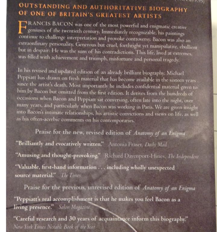Francis Bacon - Michel Leiris (Skyhorse Publishing Inc. - Paperback) book collectible [Barcode 9781602397620] - Main Image 2