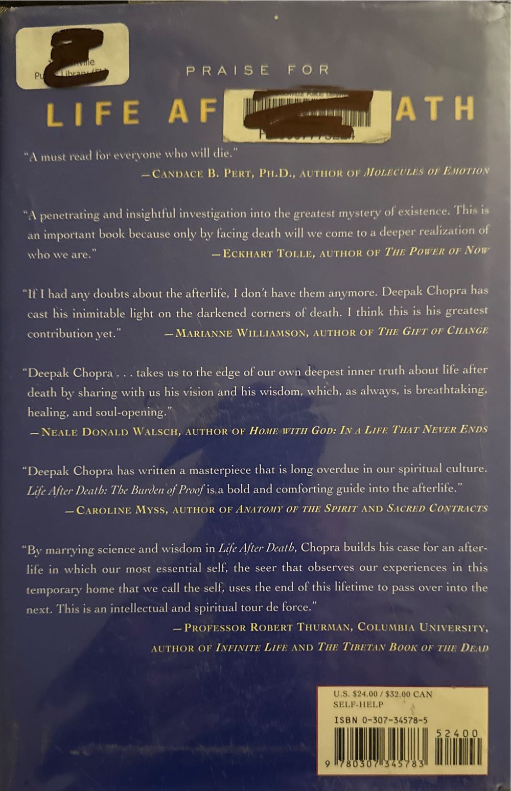 Life After Death - Robert L. Millet (Harmony Books - Hardcover) book collectible [Barcode 9780307345783] - Main Image 2