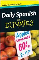 Daily Spanish For Dummies - Wald book collectible [Barcode 9780470435700] - Main Image 1