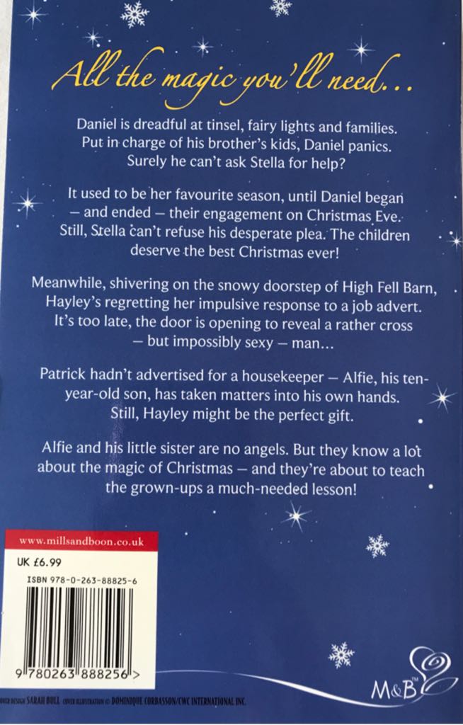 Angels In The Snow - Sarah Morgan (Mills & Boon) book collectible [Barcode 9780263888256] - Main Image 2