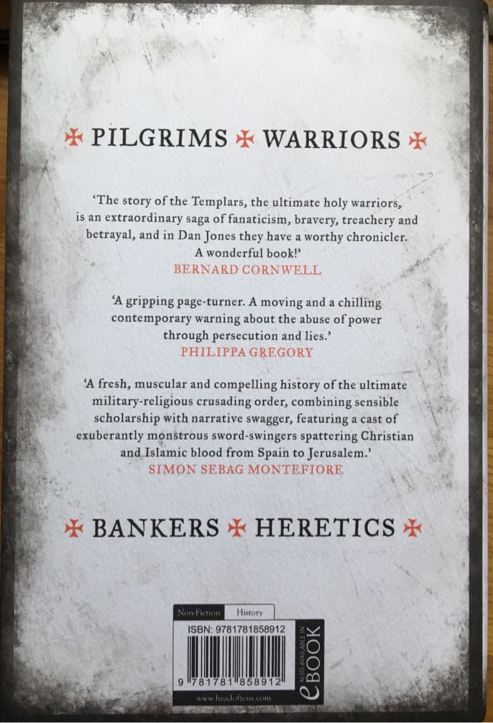Templars, The - Dan Jones (HeadofZeus - Hardcover) book collectible [Barcode 9781781858912] - Main Image 2
