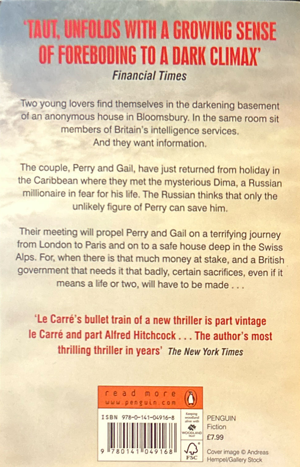 Our Kind Of Traitor - John le Carré (Penguin Random House Audio Publishing Group (August 4, 2015) - Paperback) book collectible [Barcode 9780141049168] - Main Image 2