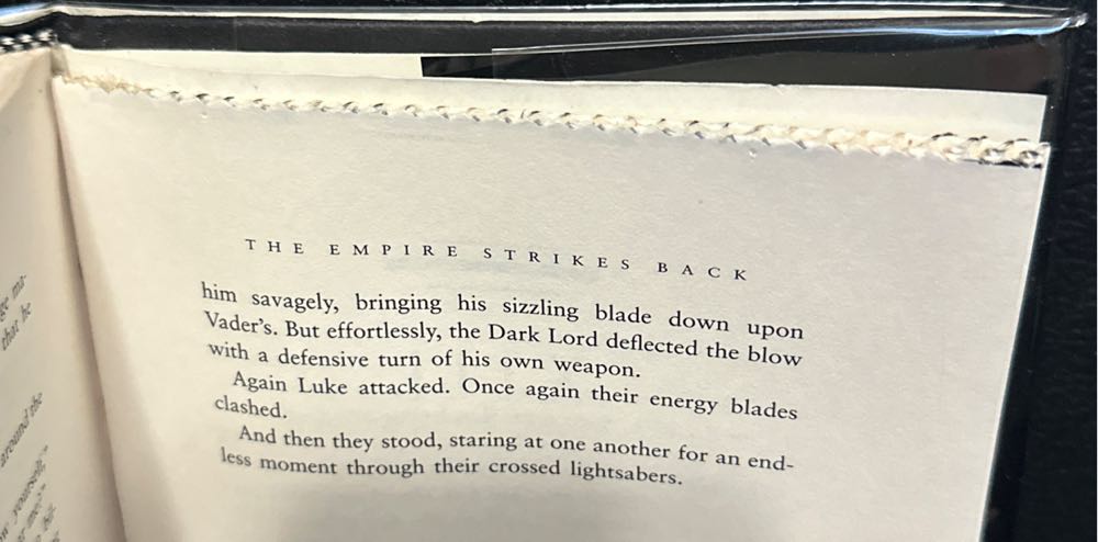 Star Wars: Episode V: The Empire Strikes Back - Donald F. Glut (Del Rey - Hardcover) book collectible [Barcode 9780345400789] - Main Image 3