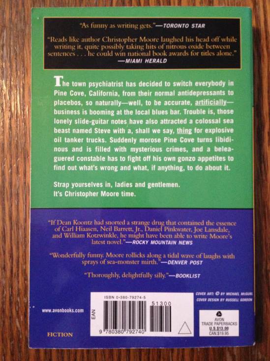 The Lust Lizard Of Melancholy Cove - Christopher Moore (Perennial - Trade Paperback) book collectible [Barcode 9780380792740] - Main Image 2
