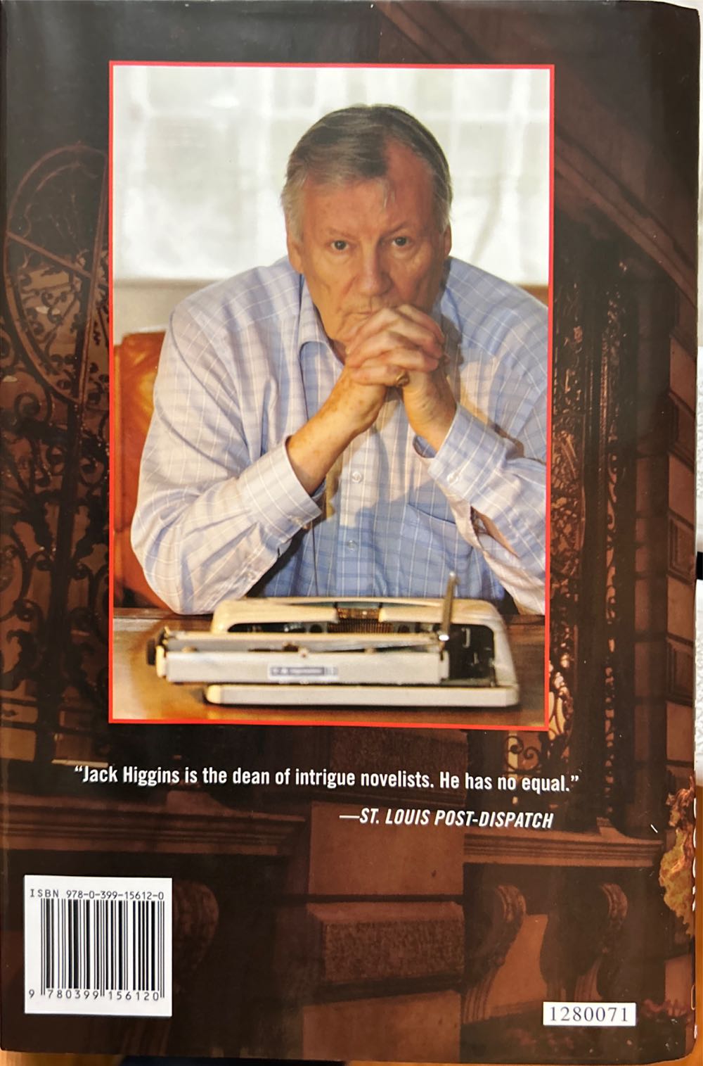 Wolf at the Door, The - Jack Higgins (G. P. Putman’s Sons - Hardcover) book collectible [Barcode 9780399156120] - Main Image 2