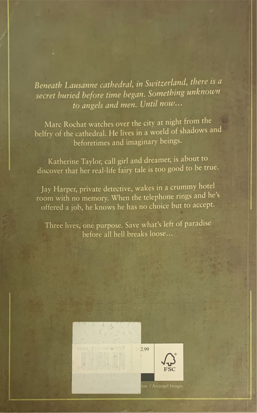 The Watchers - Jon Steele (Bantam Press - Trade Paperback) book collectible [Barcode 9780593067512] - Main Image 2