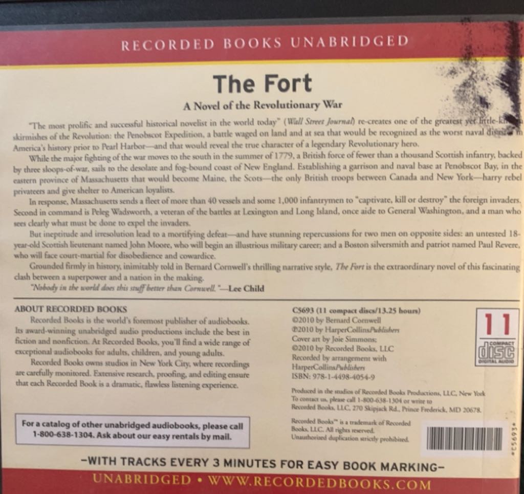 The Fort - Bernard Cornwell (Harper Collins - Hardcover) book collectible [Barcode 9780061969638] - Main Image 2