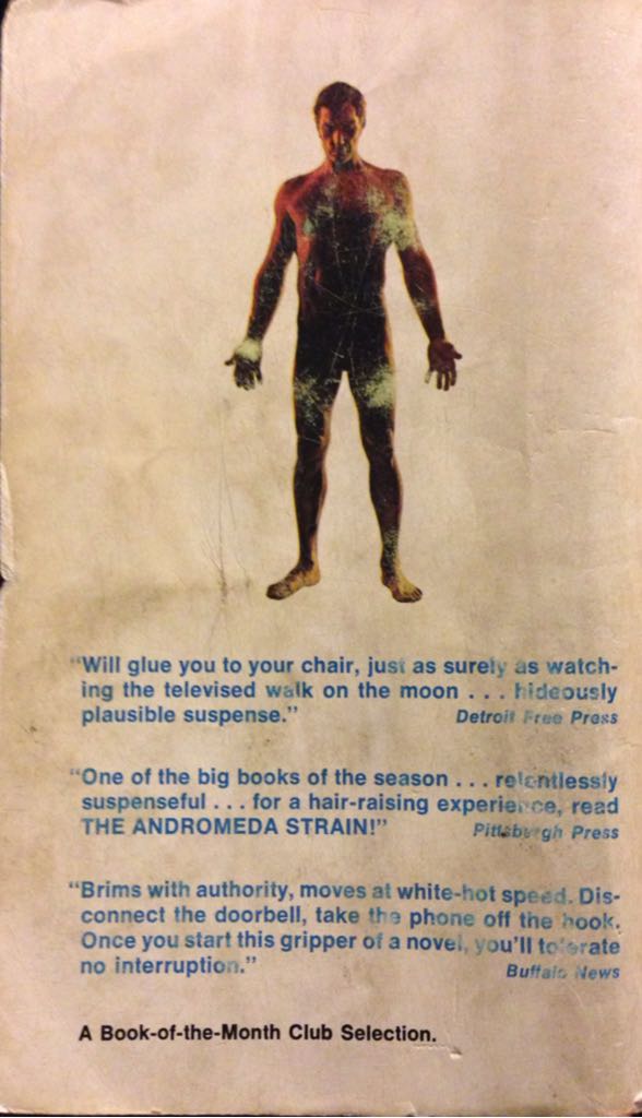 The Andromeda Strain - Michael Crichton (Harper - Hardcover) book collectible [Barcode 9780061703157] - Main Image 2