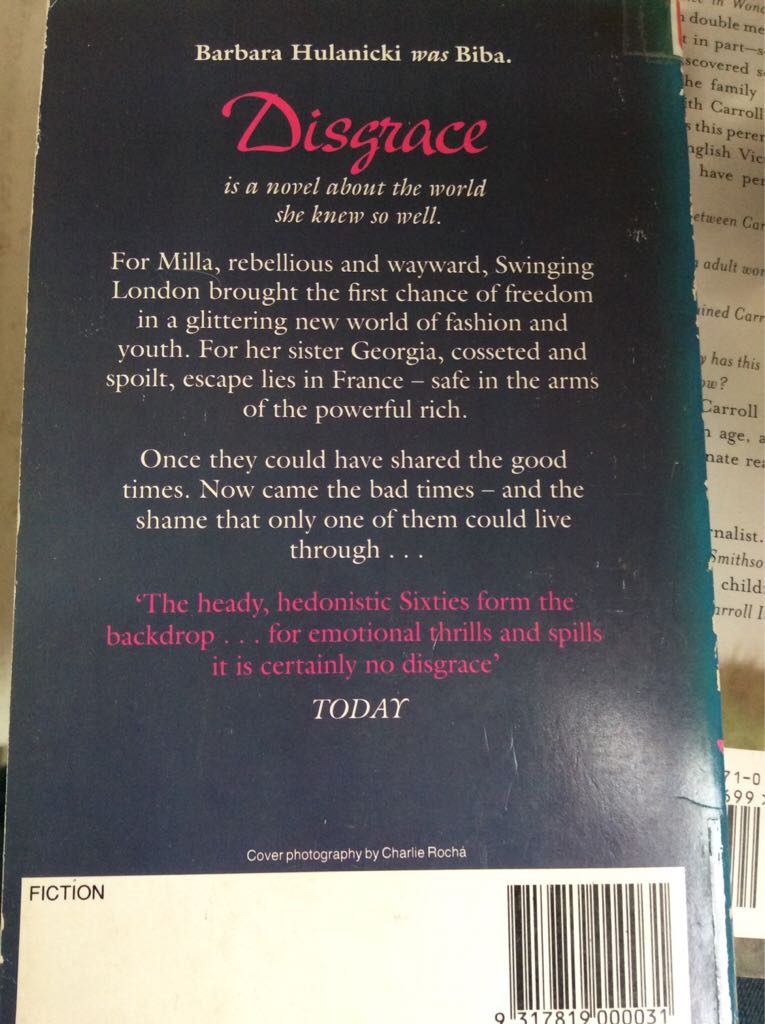 Disgrace - J. M. book collectible [Barcode 9780330317658] - Main Image 2