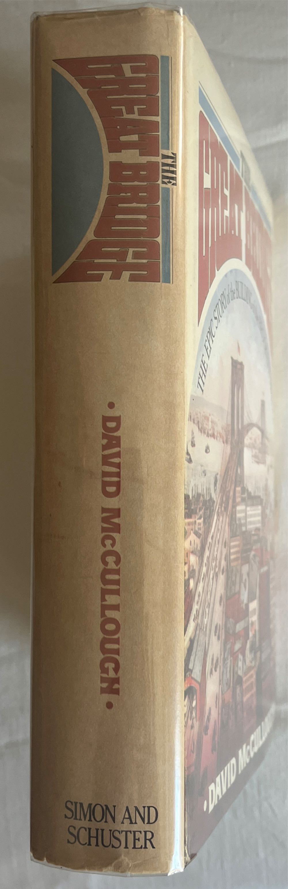 The great bridge - David G. McCullough (Simon and Schuster - Hardcover) book collectible [Barcode 9780671212131] - Main Image 3