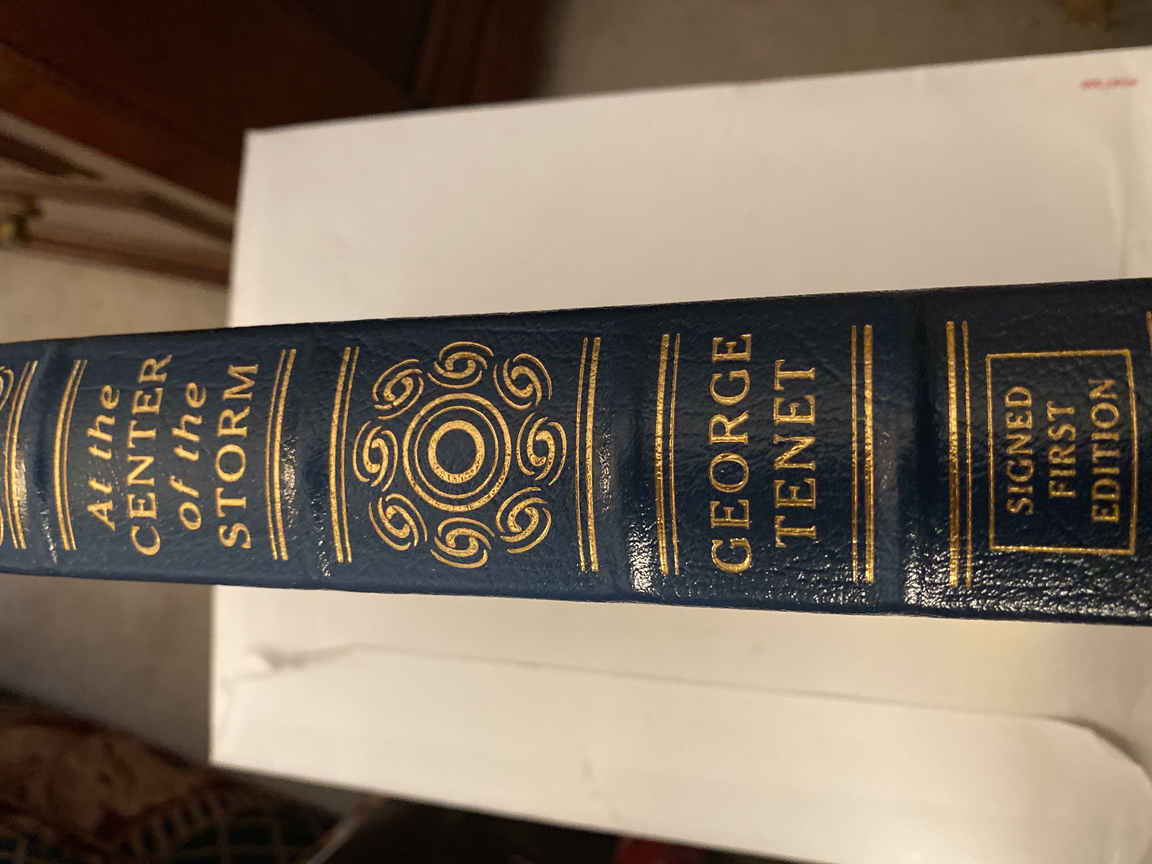 At the Center of the Storm, My Years at the CIA - George Tenet (Easton Press - Sewn Binding) book collectible - Main Image 2