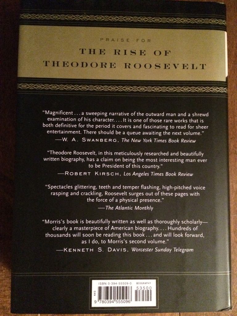 Theodore Rex, Volume II - Edmund Morris (Random House - Hardcover) book collectible [Barcode 9780394555096] - Main Image 2