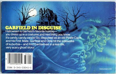 Garfield’s Halloween Adventure - Jim Davis (Ballantine Books - Paperback) book collectible [Barcode 9780345330451] - Main Image 2