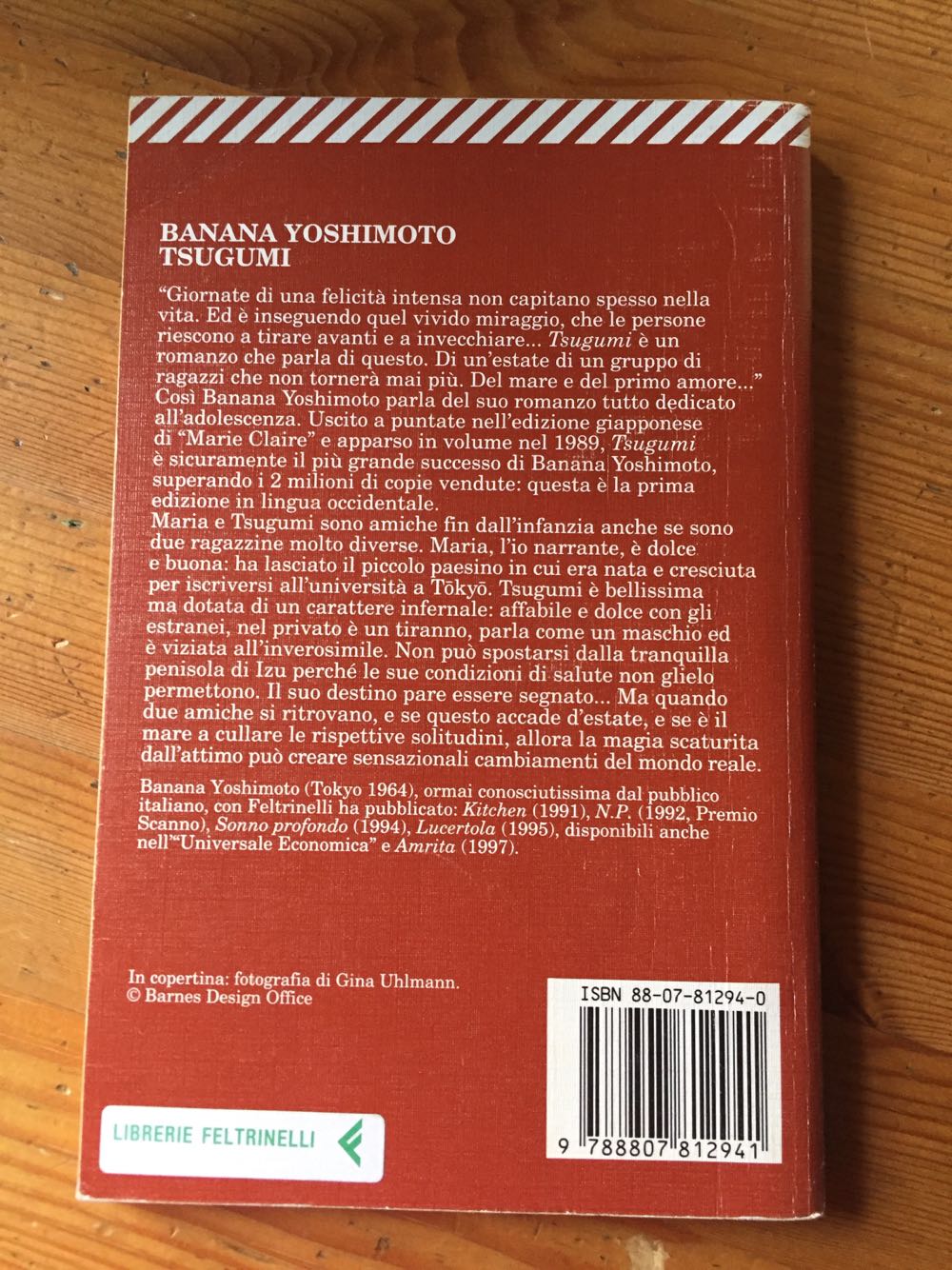 Tsugumi - Banana Yoshimoto (Feltrinelli) book collectible [Barcode 9788807812941] - Main Image 2