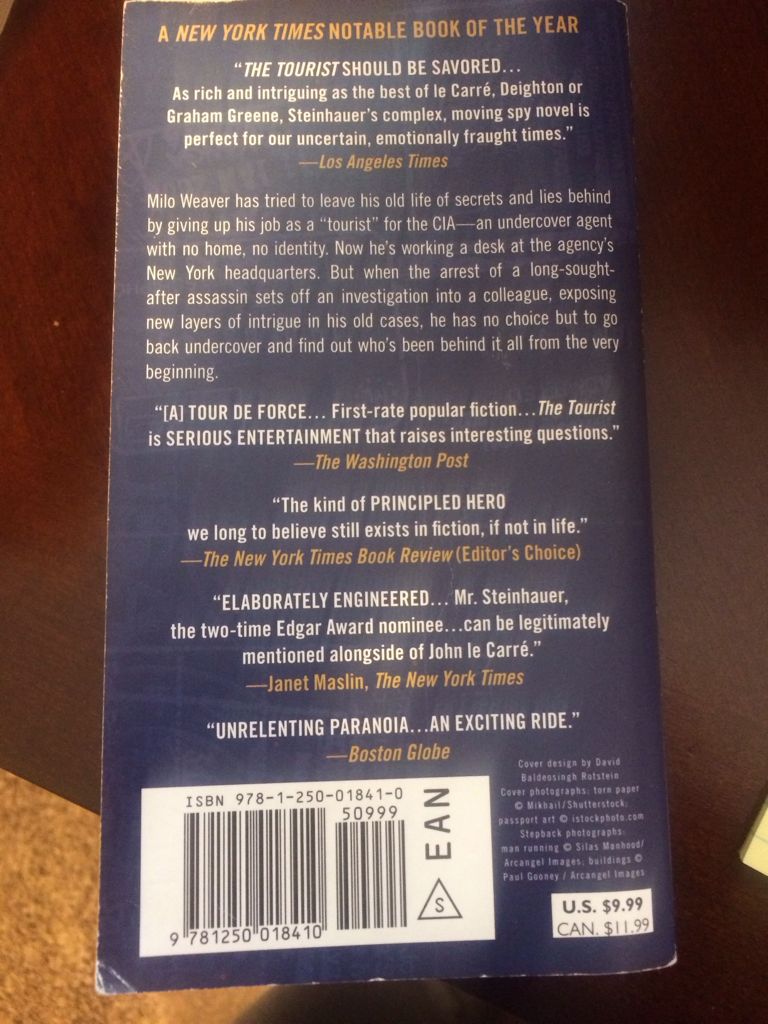 Tourist, The - Olen Steinhauer (St. Martin’s Press - Paperback) book collectible [Barcode 9781250018410] - Main Image 2