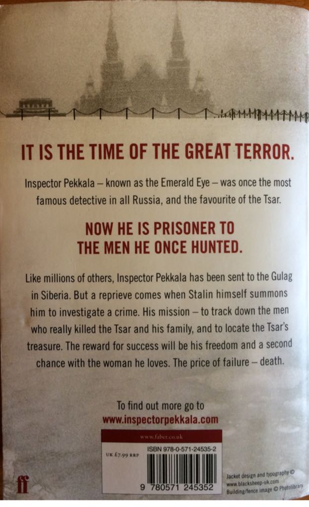 Eye of the Red Tsar - Sam Eastland (Paperback) book collectible [Barcode 9780571245352] - Main Image 2