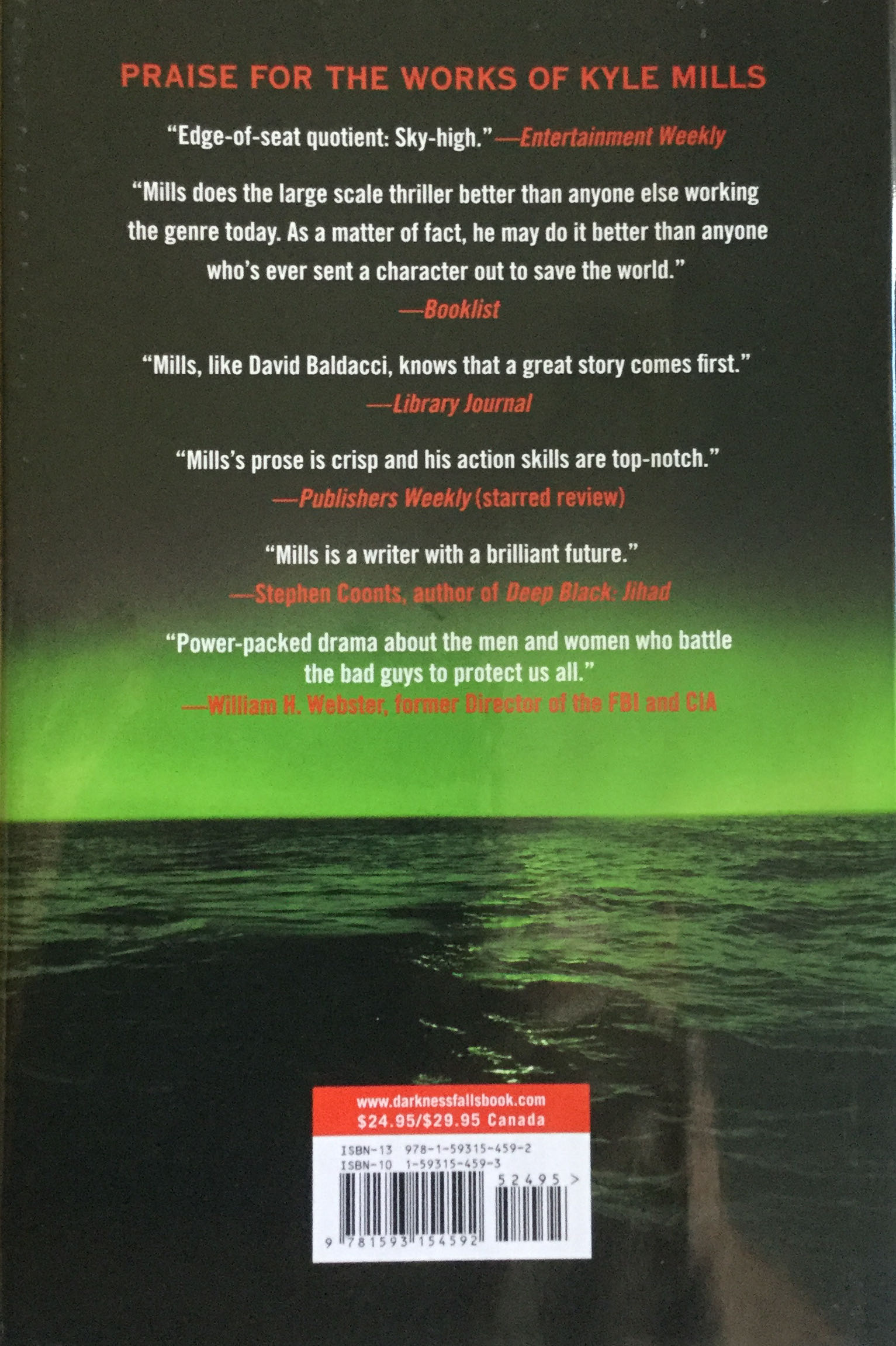 Mark Beamon #5: Darkness Falls - Kyle Mills (Vanguard Pr - Hardcover) book collectible [Barcode 9781593154592] - Main Image 2
