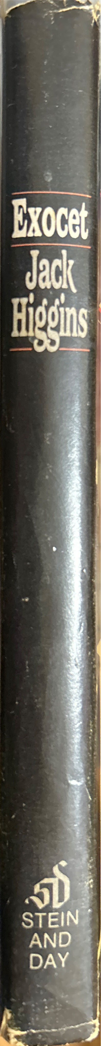 Exocet - Jack Higgins (Stein and Day/Publishers - Hardcover) book collectible [Barcode 9780812829204] - Main Image 3