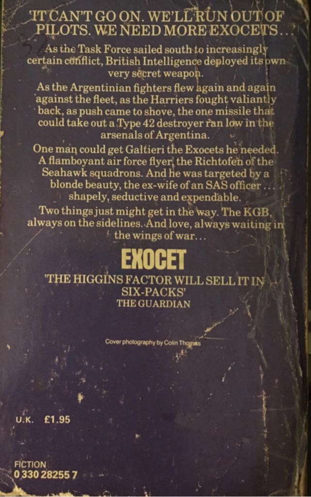 Exocet - Jack Higgins (Pan Books - Paperback) book collectible - Main Image 2