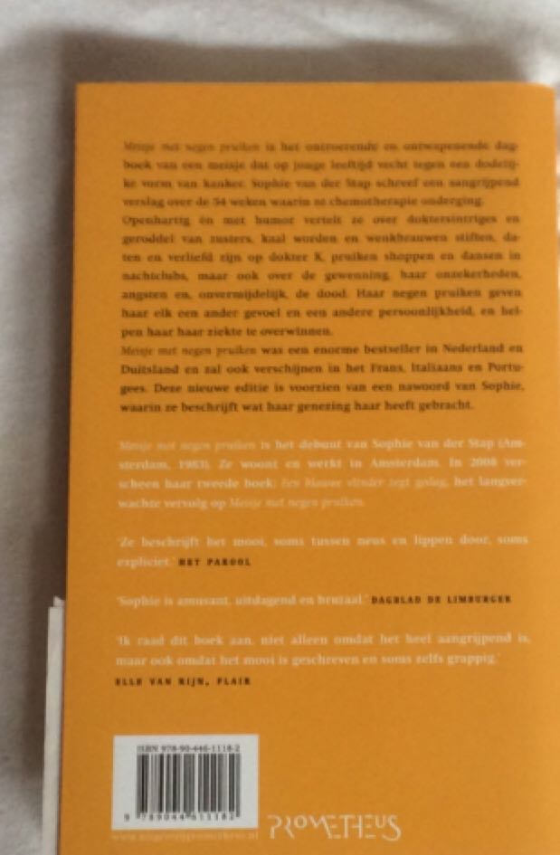 Meisje Met De Negen Pruiken - Sophie van der Stap book collectible [Barcode 9789044611182] - Main Image 2