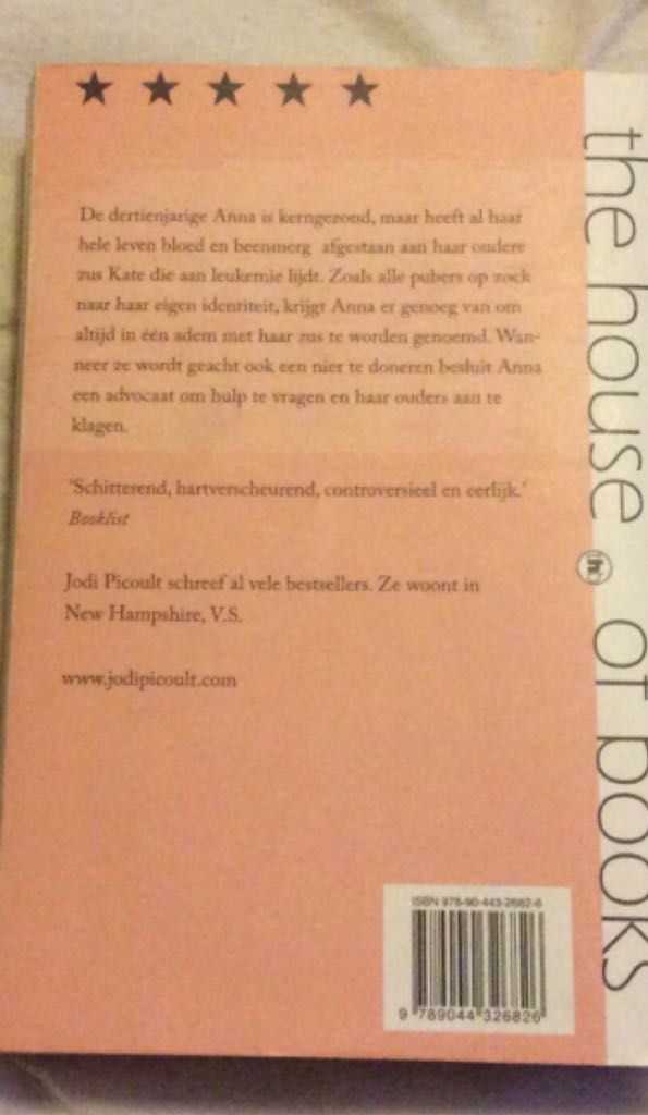 De Tweede Dochter - Jodi Picoult book collectible [Barcode 9789044326826] - Main Image 2