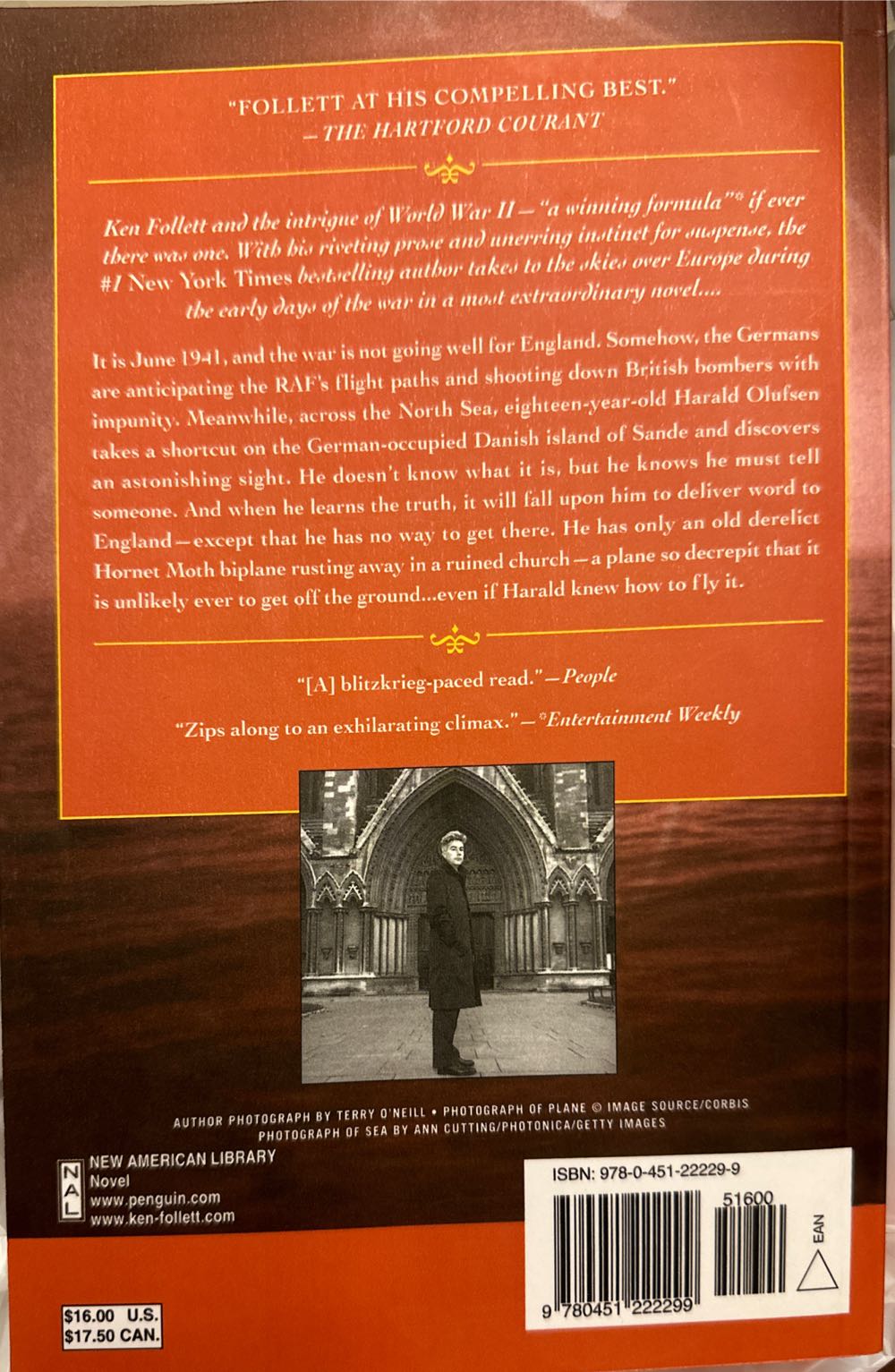 Hornet Flight - Ken Follett (New American Library NAL - Paperback) book collectible [Barcode 9780451222299] - Main Image 2