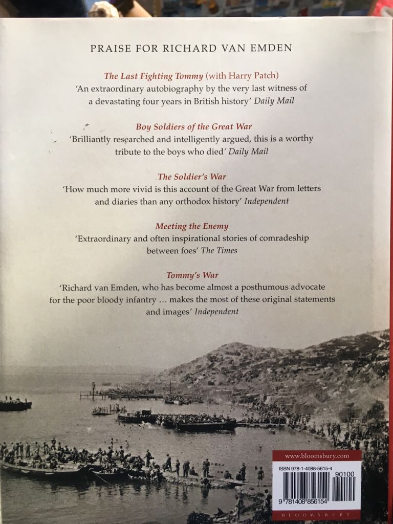 Gallipoli - Richard Van Emden (Bloomsbury - Hardcover) book collectible [Barcode 9781408856154] - Main Image 2