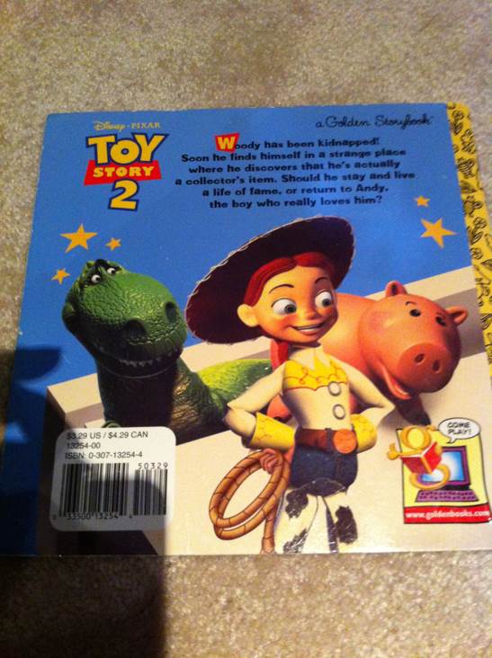 Disney•Pixar  Toy Story 2 - Muldrow, Diane (Golden Books - Paperback) book collectible [Barcode 9780307132543] - Main Image 2