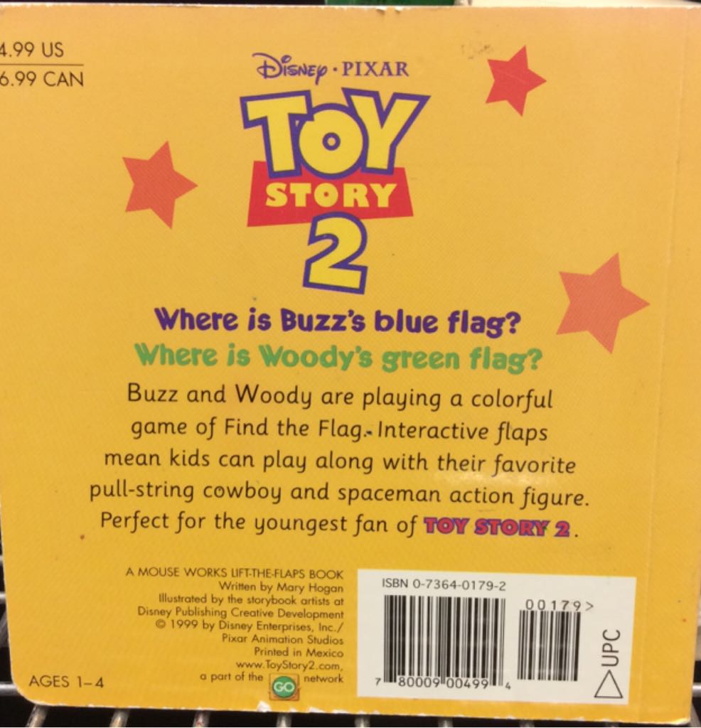 Toy Story 2 - Disney book collectible [Barcode 9780736401791] - Main Image 2