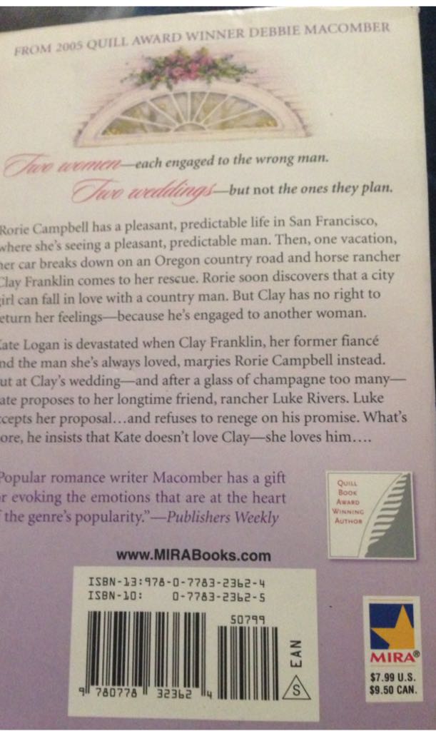 Country Brides - Debbie Macomber (Xxxx - Paperback) book collectible [Barcode 9780778323624] - Main Image 2