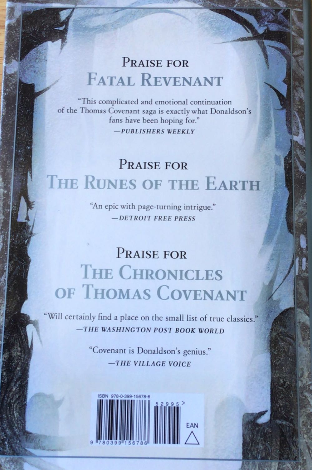 Against All Things Ending - Stephen R. Donaldson (Putnam - Hardcover) book collectible [Barcode 9780399156786] - Main Image 2