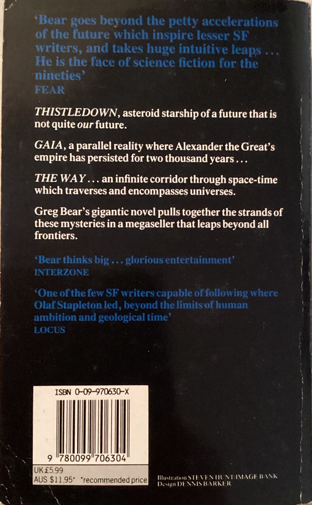 Eternity - Greg Bear (Legend - Paperback) book collectible [Barcode 9780099706304] - Main Image 2