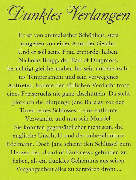 Dunkles Verlangen - Joyce, Brenda book collectible [Barcode 9783898973458] - Main Image 2