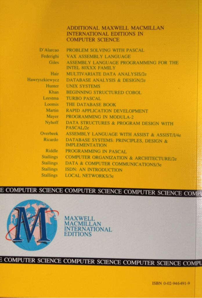 Operating Systems  book collectible [Barcode 9780029464915] - Main Image 2