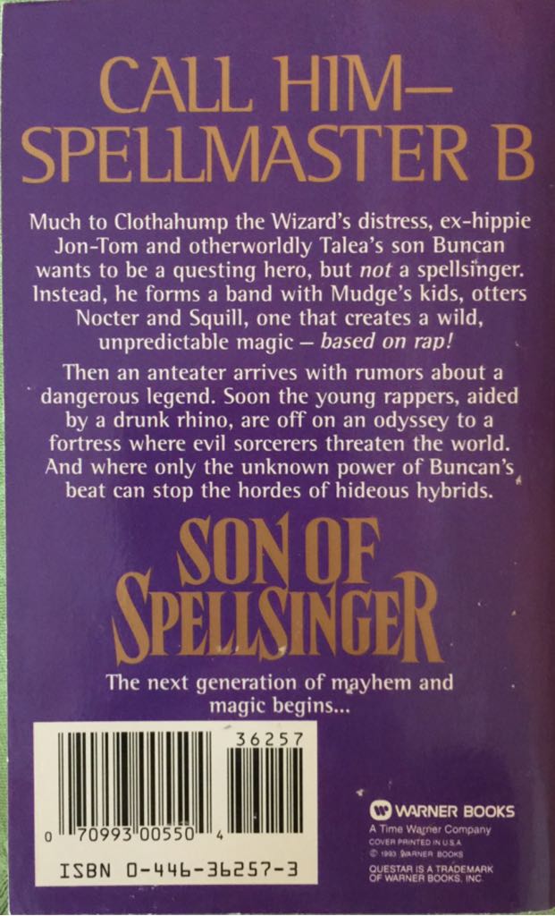 Son Of Spellsinger - Dean Foster book collectible - Main Image 2