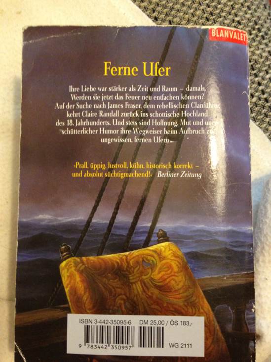 Ferne Ufer - Diana Gabaldon (Blanvalet - Paperback) book collectible [Barcode 9783442350957] - Main Image 2