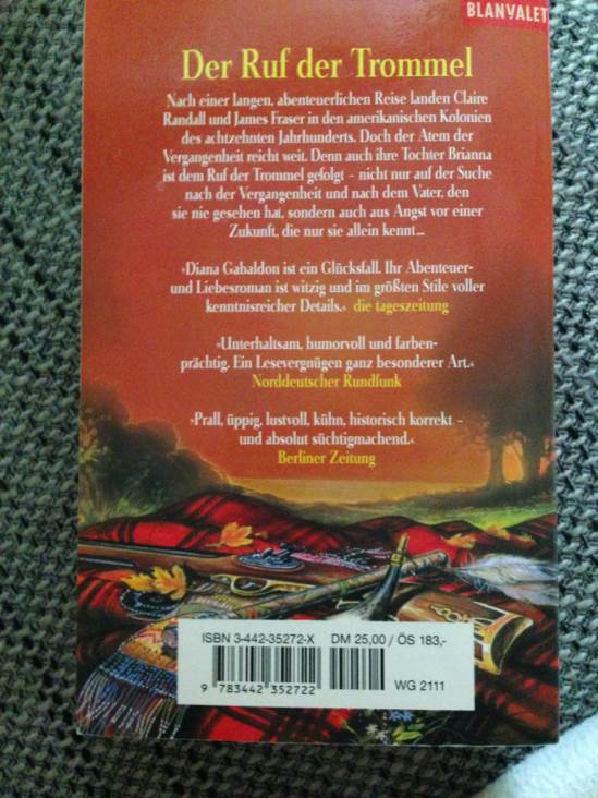 Der Ruf der Trommel - Diana Gabaldon (Club - Paperback) book collectible [Barcode 9783442352722] - Main Image 2