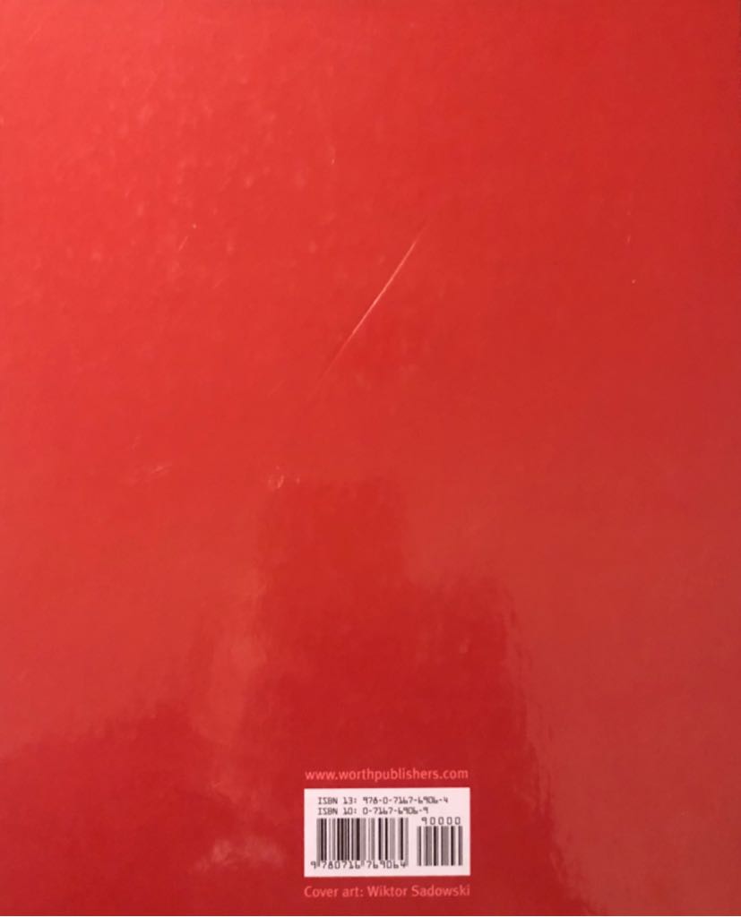 Abnormal Psychology  (Worth Pub) book collectible [Barcode 9780716769064] - Main Image 2