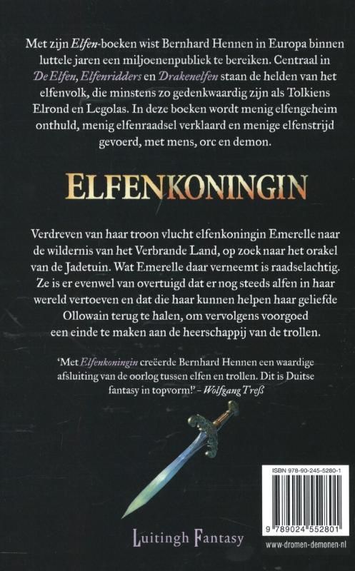 De Elfen 5 / Elfenkoningin - Bernhard Hennen (Luitingh Fantasy - Paperback) book collectible [Barcode 9789024532773] - Main Image 2