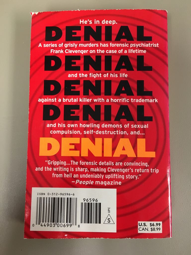 Denial - Keith Ablow (St. Martin’s Paperbacks - eBook) book collectible [Barcode 9780312965969] - Main Image 2