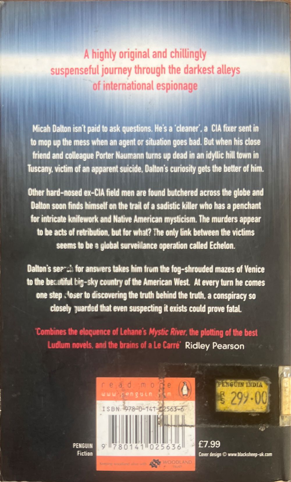 The Echelon Vendetta - David Stone (Penguin Books - Paperback) book collectible [Barcode 9780141025636] - Main Image 2