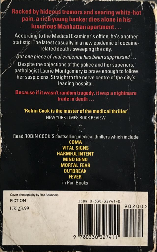 Blindsight - Robin Cook (Pan Books - Paperback) book collectible [Barcode 9780330327411] - Main Image 2